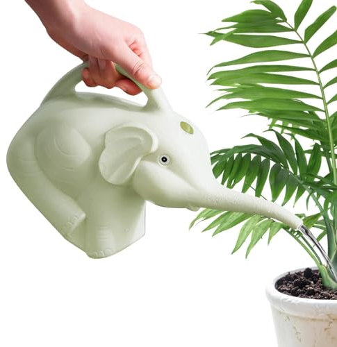 Regadera de elefante de 2 litros, regadera con forma de animal, nueva regadera para interiores, macetas para animales, nuevo tipo de riego de plantas, regadera decorativa para regar plantas, frutas,