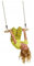 Kids Wooden Trapeze for Gymnastics, Climbing Frame, Playhouse, Garden Play Set