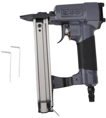 Pneumatische Nagelpistole, Pneumatischer Nagelnagler mit 15 Mm Nagellänge Brad-Naglerpistole für die Holzbearbeitung für Holzarbeiten, Verkleidungen, Bodenbeläge, Decken,