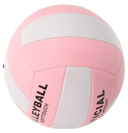 TOGEVAL Aufblasbarer Trainingsball Für Volleyball Weicher Volleyball Für Übungssport Strandspielball Für Draußen Robuste Konstruktion Mit Dickem Material