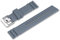 CRAFTER BLUE CB51 Uhrenarmband, professionelles Taucher-Ersatzarmband aus FKM-Kautschuk mit geradem Ende für alle Uhren mit 22 mm breitem Bandanstoß, Grau