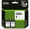 APEXCOLOR 304 XL Schwarz Tintenpatronen (2er Pack) Kompatibel für HP 304 XL Für HP Envy 5000, 5030, 5020, DeskJet 2630, 3730, 3720, 2620 Hochleistungs-Tinte-High-Yield