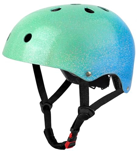 LeapBeast Skaterhelm Fahrradhelm, Belüftung | Sicherheit | leicht | Skateboarding Helm für Fahrrad Skateboard Scooter BMX Kind Erwachsene