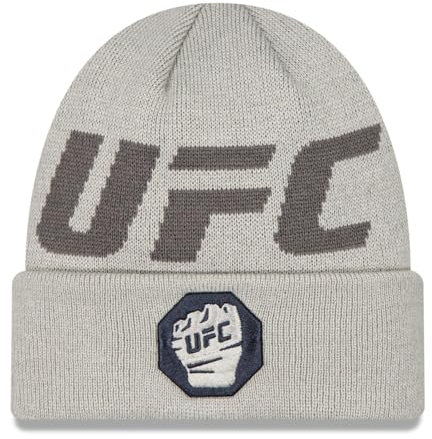 New Era Wintermütze Beanie - UFC MMA Core Cuff grau