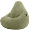 Icon Dalton Sitzsack Kinder, Salbeigrün, Flauschiger Cord Stoff, Sitzsack Cord mit Füllung, Bequemer Kinder Gaming Sessel, Kuschelsessel, Lese Sessel, Schlafzimmer, Kinderzimmer, Spielzimmer