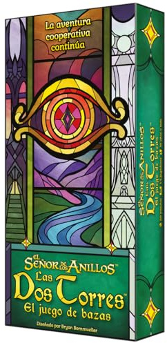 Asmodee, El Señor de los Anillos: Las Dos Torres Juego de bazas, Juego de Cartas cooperativo para Adultos y niños a Partir de 10 años, 1 a 4 Jugadores, 20 Minutos, Español