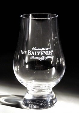 THE BALVENIE Glencairn Glas - Whisky Nosing / Tasting Glas mit Aufdruck