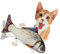Namsan Katzenspielzeug Fisch Elektrisch Fisch Spielzeug Beweglicher Zappelnder Fisch für Katzen USB Fisch Katzenspielzeug mit Katzenminze