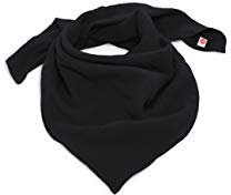 nanito Halstuch, Musselin 75 x 75 (schwarz)