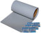 Flickly® Selbstklebende Reparatur Flicken | LKW, Anhänger, Zelt, Markisen, Camping, Sonnenschirme, Pool | in vielen Farben erhältlich | 2,5 m x 200 mm | (RAL7035) Lichtgrau