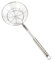 Hemoton Wire Kitchen Skimmer Spider Strainer Stainless Steel Spider Strainer Mesh Food Colander Slotted Ladle Scoop for Pasta Deep Frying Chips Size S