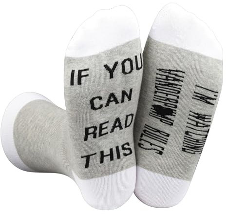 LEVLO Vanderpump Rules Inspired Gift If You Can Read This I'm Watching Vanderpump Rules Cotton Socks for Fans - - Medium