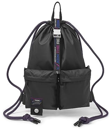 asus ROG Slash BD3700 Multi-Purpose Drawstring Bag, Black