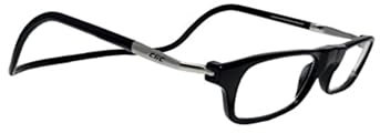 CliC Eyewear - Lesebrille für Damen und Herren XXL - Lesebrille mit Magnet - Aus Polyamid TR90 - Flexible Einstärkenbrille - Schwarz 1.5