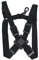 Saxophon Gurt Verstellbarer Saxophongurt Nylon Saxophon Brust Schultergurt Harness Ersatz Saxophon Zubehör Schwarz