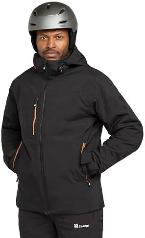 Dare2b Herren Skijacke Winterjacke Jacke Kapuze Eagle Jacket, Farbe:Schwarz, Artikel:-800 Black, Größe:2XL