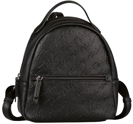 TOM TAILOR Denice Damen Rucksack Backpack, 7 L Schwarz