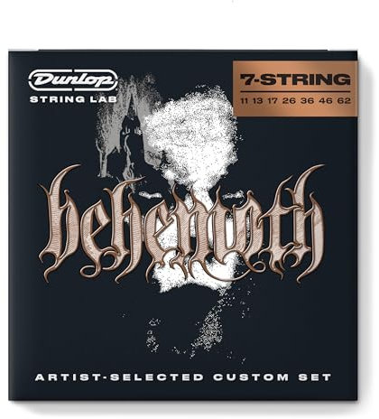 JIM DUNLOP Cuerdas para guitarra eléctrica Behemoth Signature 11-62 7 cuerdas
