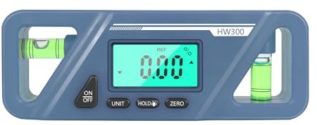 Namvo 3-in-1-Neigungsmesser, Digitale Wasserwaage, magnetischer digitaler Winkelmesser, Multifunktions-Wasserwaage mit LCD-Display