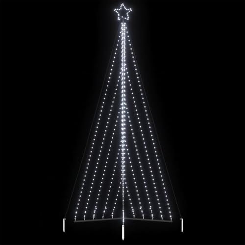 Illuminazione albero di Natale 570 LED Freddo 400 cm 4016441