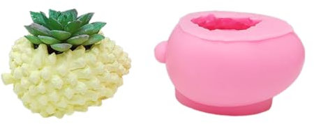 Ananas Sukkulenten Blumentöpfe Form Stifthalter Silikonform Beton Gips Pflanzgefäß Harzformen Für Enthusiasten