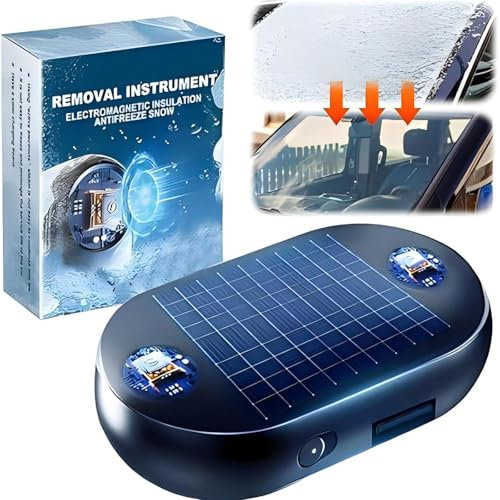BesBet Auto Enteiser Elektrisch, Schnelle Abtauung Scheibenenteiser Elektrisch Einfache Handhabung Mit Verschiedenen Automodellen Kompatibel,1PCS