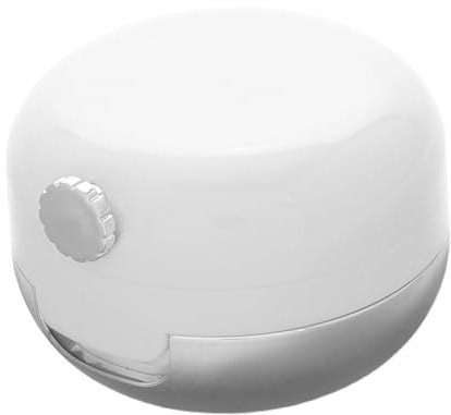 AUTSUPPL Refillable Lip Mask Box Silicone Brush Portable Lip Mask Case for Travel Sample Storage