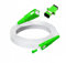 MiusKiw Cavo Fibra Ottica SC/APC per TIM, Vodafone, WindTre, Fastweb, Iliad, Con un Adattatore fibra ottica gratuito, Bretella fibra ottica Simplex Monomodale (10M)