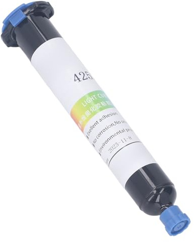 Eacam UV Liquid Electrical Tape 50CC Resin, UV Bonding Glue, Welding Glue, for Solder Joint, Cable Fixing, FPC Reinforcement