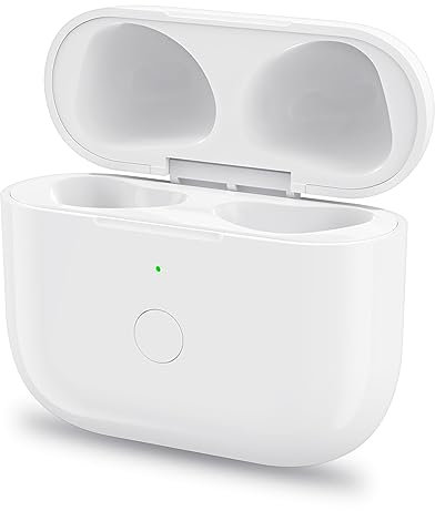 AIRCASES Wireless Charging Case Only for Air Pods 3rd gen, Charger Case Compatible with Air Pods 3 Gen Replacement Charger Cases, Support Bluetooth Pairing&Sync Button, Earbuds Not Included
