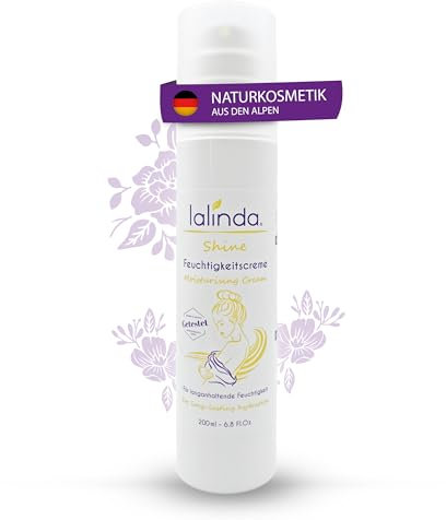 lalinda - intensive Feuchtigkeitscreme für den ganzen Körper - Körperlotion für sehr trockene Haut - Natural Body Cream - Vegane Körperpflege - sehr ausgiebig - 200 ml