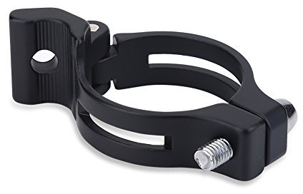 Morsetto Deragliatore Bici, Pinza per Deragliatore Anteriore Clip Adattatore del Deragliatore Anteriore per Ciclismo Bici da Strada(34.9mm-Nero)