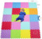 qqpp EVA Puzzle Tapis Mousse Bebe - Idéal pour Les Tapis De Jeux Enfant,20 Dalles(30 * 30 * 0.9cm),Orange,Rose,Jaune,Bleu,Vert,Rouge,Pourpre.QQC-BCEGHIKa20N