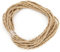 Cable eléctrico Cuerda de cáñamo vintage Par trenzado Cable de cable eléctrico Accesorios de bricolaje para luz de araña(2 meters / 6.6ft)