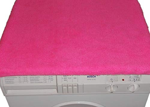 Holzdrehteile Waschmaschinenbezug Trocknerbezug Abdeckung pink