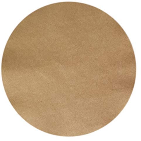200 feuilles de papier parchemin non blanchi pour la cuisson, 200 feuilles de papier de cuisson rond pour four à usages antiadhésifs pour la cuisson des biscuits, de la pizza, du grille-pain.