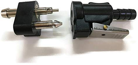 ITACO Boot Motor Stecker Adapter + Kraftstoff Anschluss Kit 0397444 0766442 0174508 017674 5/16 für Johnson Evinrude OMC BRP Außenbord 8MM Kraftstoffboot Motor