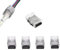 5-poliger LED-Streifenanschluss 5050 LED-Bandlichtanschluss Leiter LED-Streifen-zu-Draht-Anschluss für wasserdichte IP65 12 mm RGBW RGBY-LED-Streifenleuchten (5 PCS)