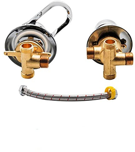 AFUDER 2/3/4/5 voies sortie laiton vis filetage connecteur séparé en céramique Valve noyau douche mélangeur robinet douche Sauna Spa salle de bain