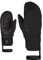 Ziener Damen Kalea Ski-Fäustling/Wintersport | wasserdicht extra warm Wolle, black, 8,5