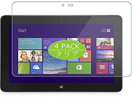 VacFun 4 Pezzi Pellicola Protettiva, compatibile con DELL Venue 11 Pro 7140 10.8 Screen Protector Protezioni Schermo (Non Vetro Temperato) NuovaVersione