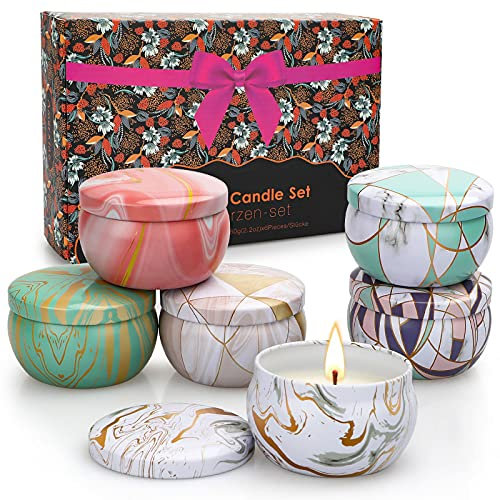 YMing Duftkerze Geschenk für Frauen, 2,85 oz natürliche Sojawachskerze für Sie, Duftkerze für Zuhause, ideal für Meditation, Bad, Yoga, Geburtstag, Muttertagsgeschenk
