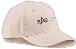 Alpha Industries Alpha Cap Unisex Basecap Jet Stream White
