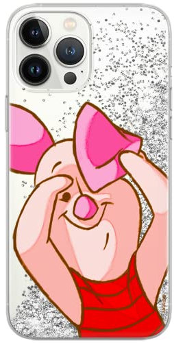 ERT GROUP mobile phone case for Apple Iphone XS Max original and officially Licensed Disney pattern Winnie the Pooh and friends 034 optimally adapted to the mobile phone, with glitter overflow effect