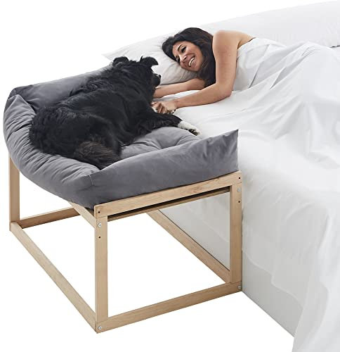 COOL · DREAMS Savannah CoolDreams Hochbett für Hunde und Katzen, gegen Stress, 3 Höhen, ideal für große, mittlere und kleine Haustiere