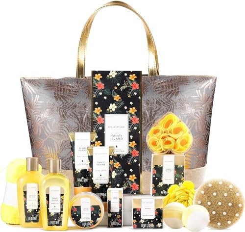 Gifts for Her-Spa Luxetique Spa Gift Sets, 15pcs Bath Gift Set with Essential Oil,Bubble Bath,Body Butter, Birthday Gifts for Women, Pamper Sets for Women Gifts, Ladies Gifts, Christmas Gifts