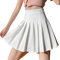 DRESHOW Basic Solid Stretchy Flared Beiläufige Mini Skater-rock für Damen Mädchen