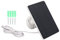 Chargeur de Batterie de Panneau Solaire 10W Caméra Micro USB Panneau Solaire Faible Consommation D'énergie Surveillance de sécurité pour les Appareils (Blanc)