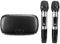 Tbest 100-240 V K8 USB-Karaoke-Maschine, Kabellose -Soundkarte, Mikrofon, Heim-TV, Mobiltelefon, Schwarz. TV, Video und Heim (EU-Stecker)
