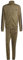 adidas Uomo Sportswear Basic 3 Stripes Tricot Tracksuit, Tuta da Allenamento, Verde (Olive Strata), XXL